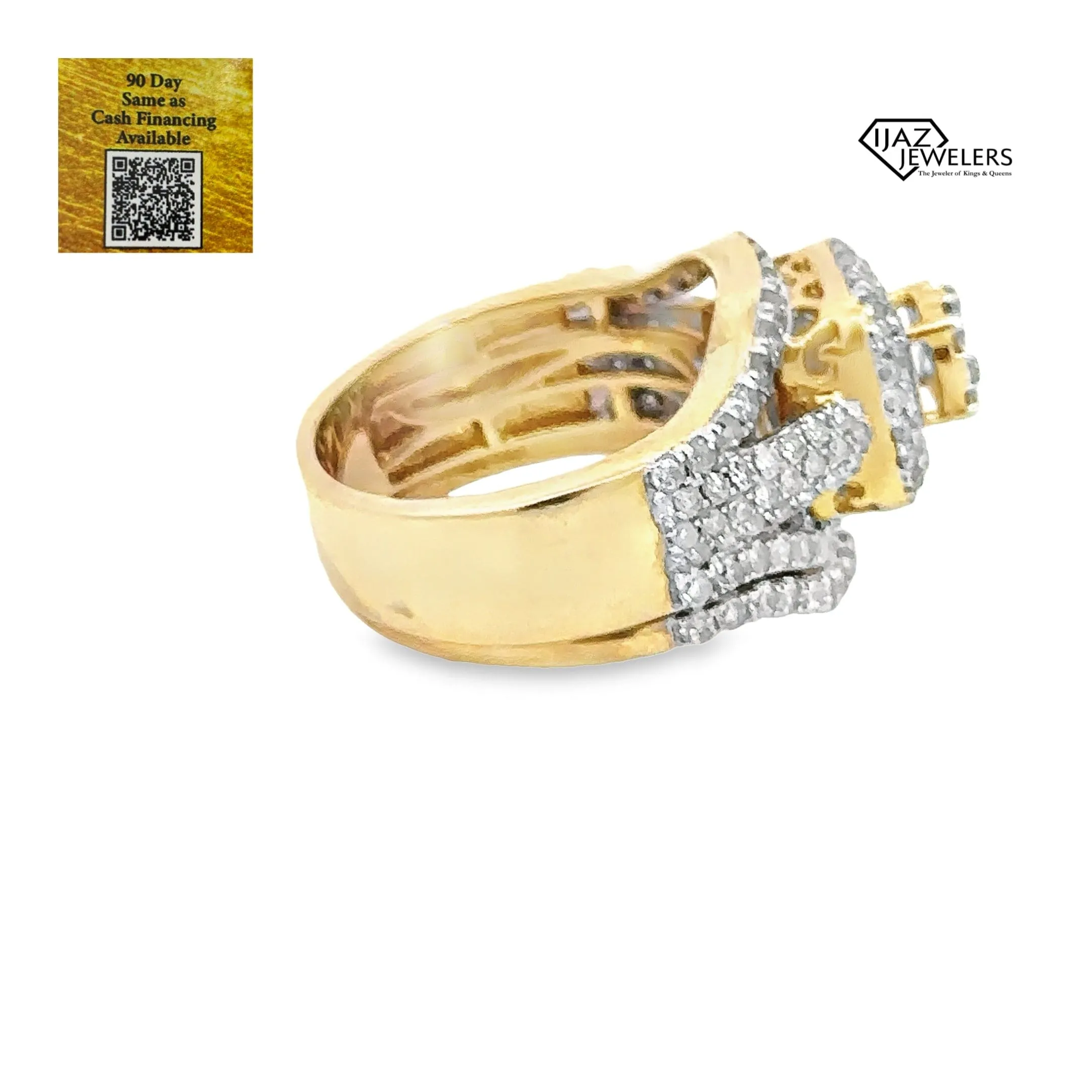 10K Gold 1.63 CTW Diamond Ladies Engagement Set