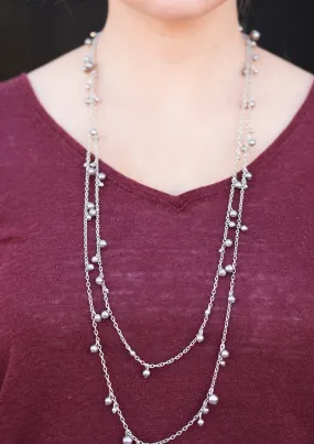 A Good GLAM Is Hard To Find Silver Necklace Set