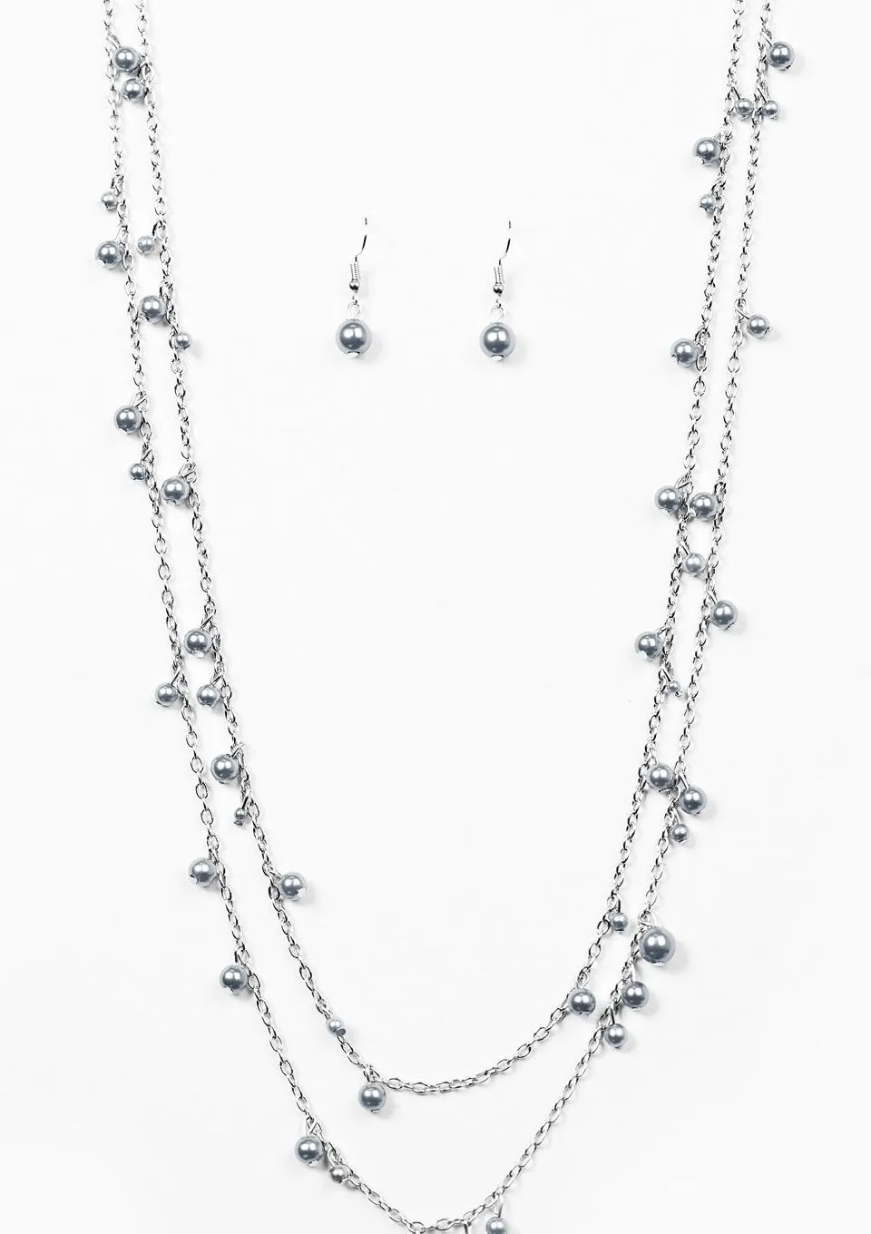 A Good GLAM Is Hard To Find Silver Necklace Set