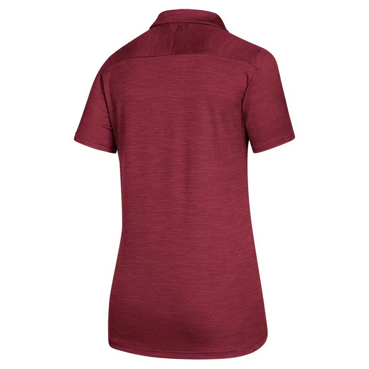 adidas Women's Collegiate Burgundy Melange/White Game Mode Polo