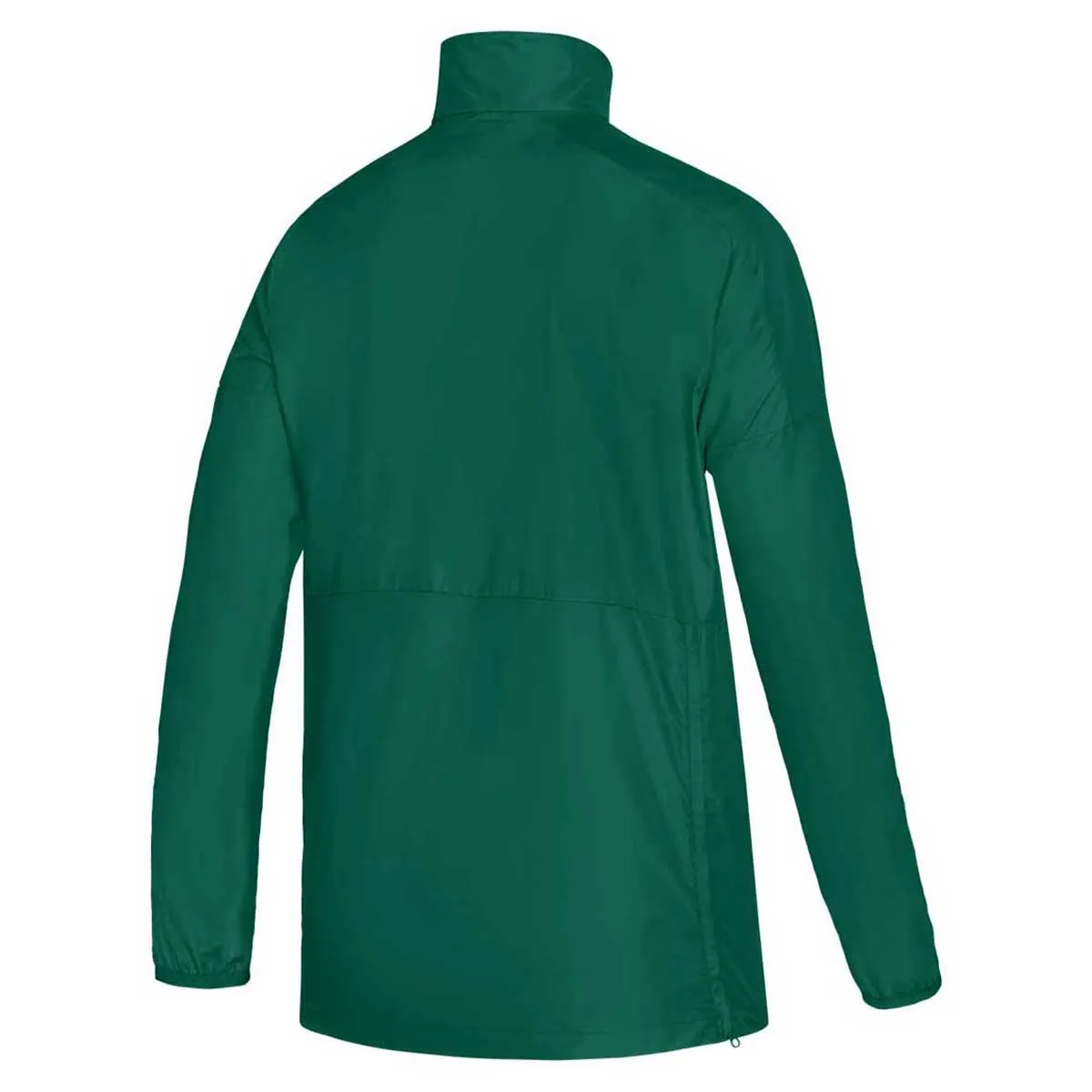 adidas Women's Dark Green/White Game Mode Long Sleeve Quarter Zip