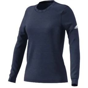 adidas Women's Navy Long Sleeve Go To Perfect Tee