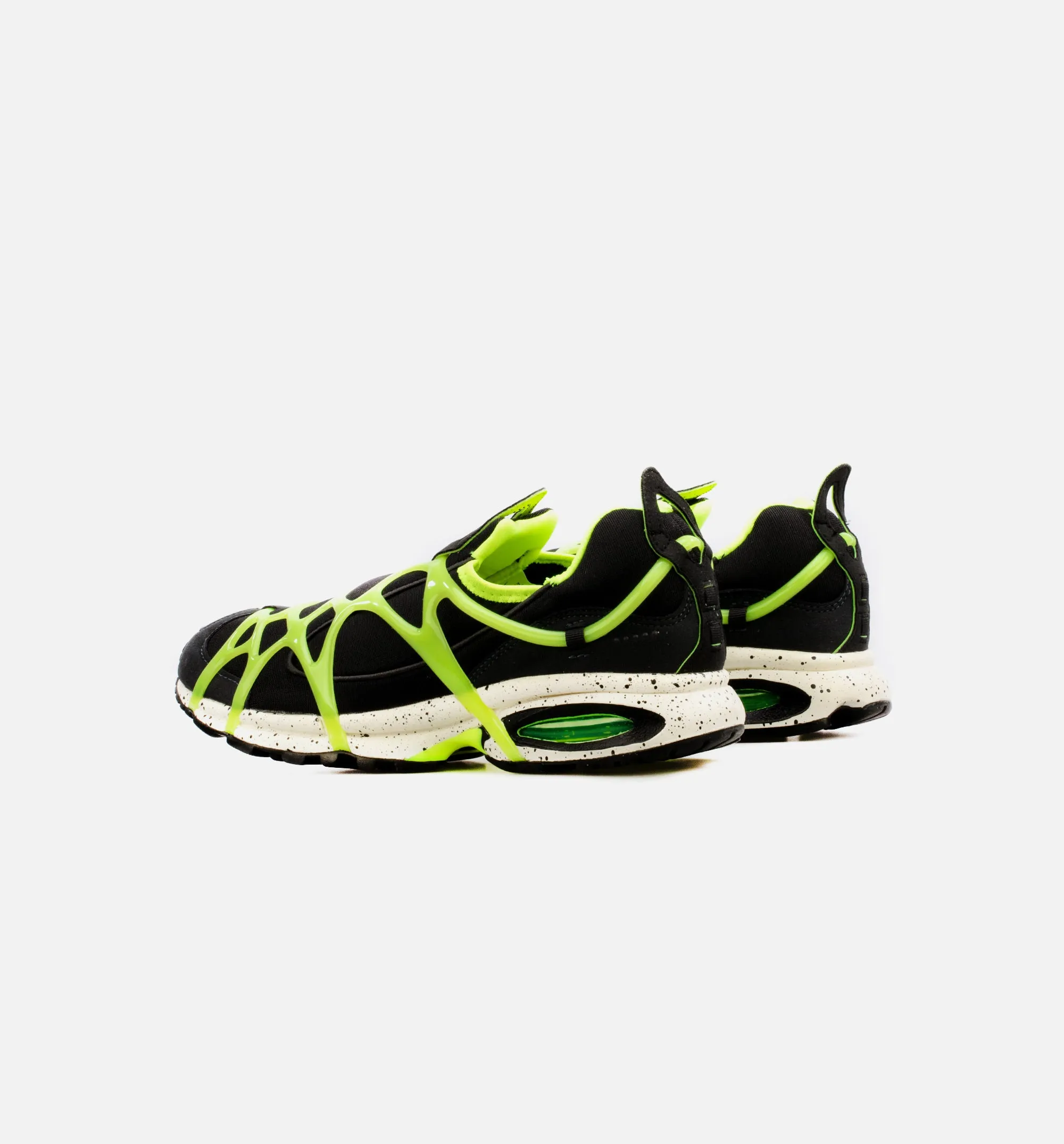 Air Kukini Black Neon Mens Lifestyle Shoe - Black/Neon Green