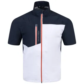 Axl GORE-TEX Short Sleeve Waterproof Jacket White/Navy/Orange - AW23