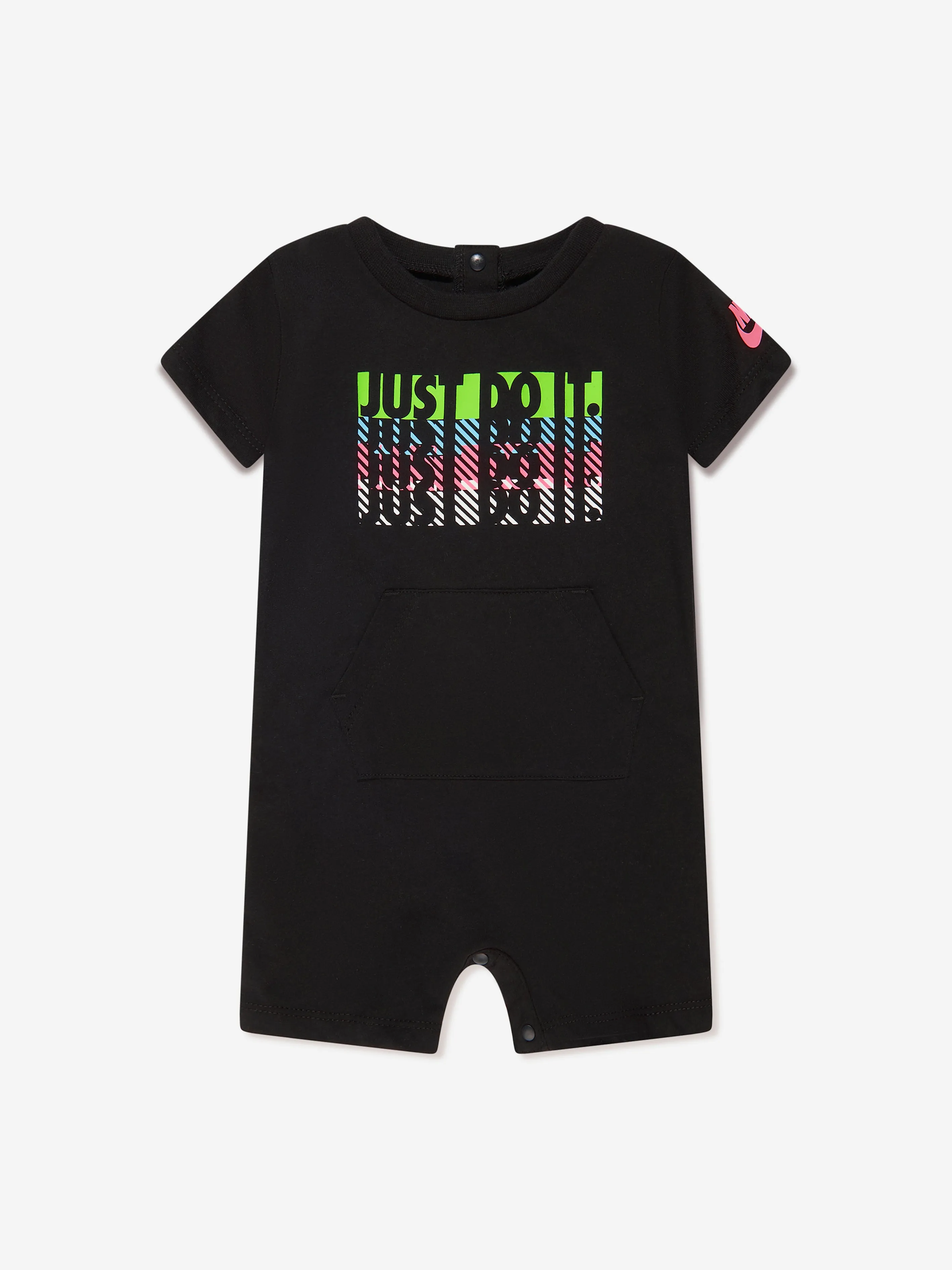 Baby Boys 2 Pack Romper Set in Black