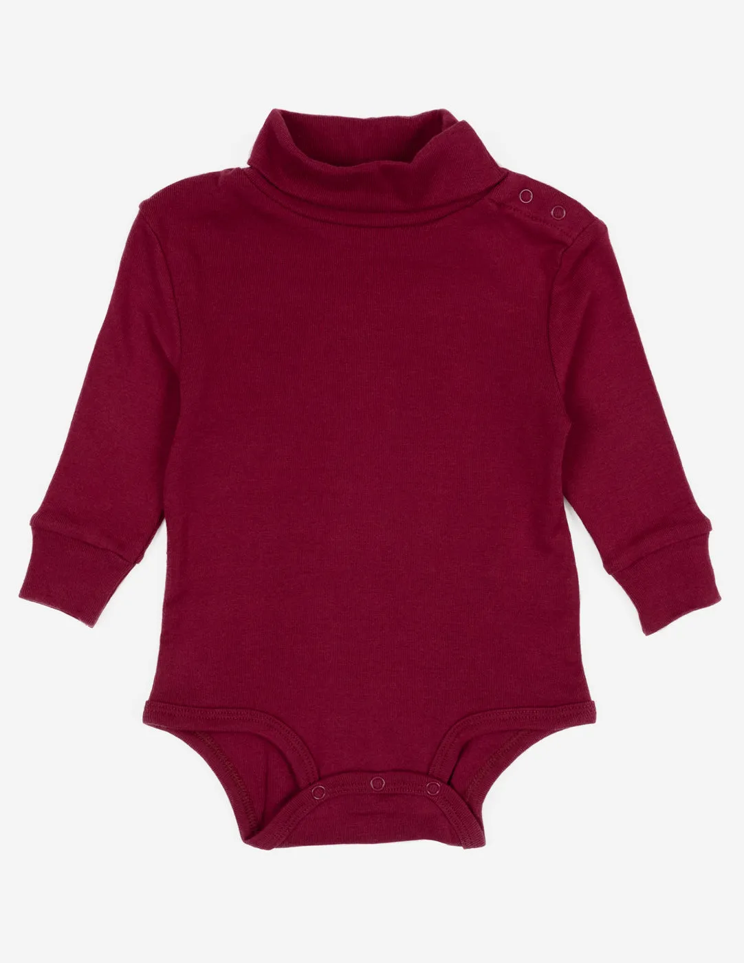 Baby Cotton Turtleneck Bodysuit