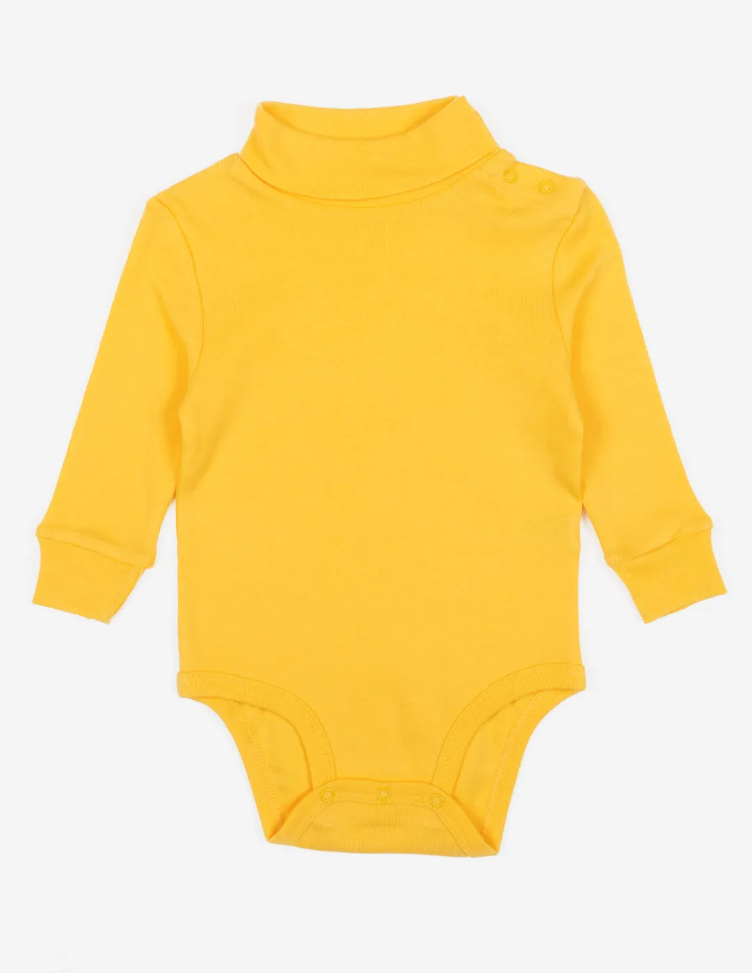 Baby Cotton Turtleneck Bodysuit