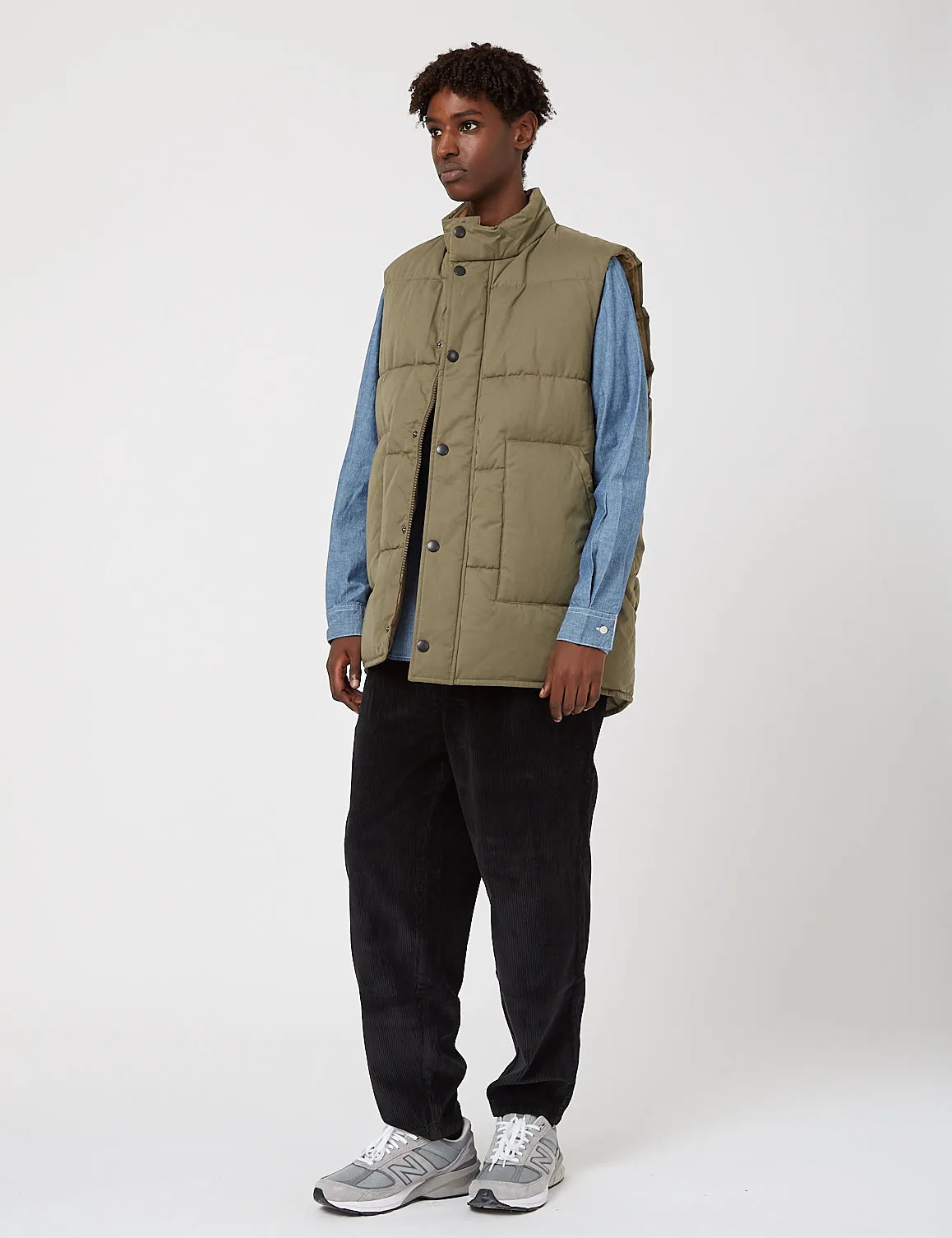 Barbour Baffle Gilet - Sage Green