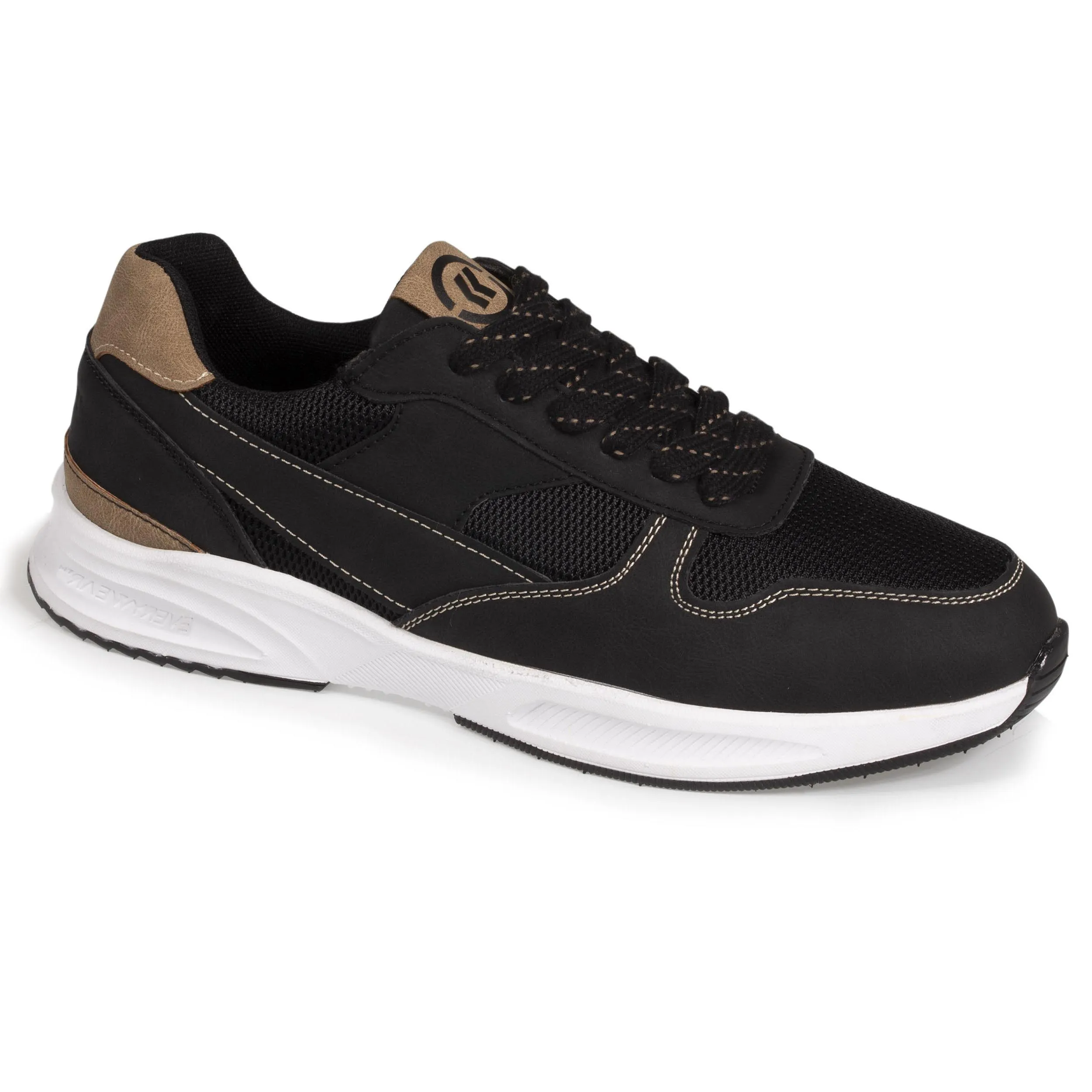 Baskets Confort Homme Noir