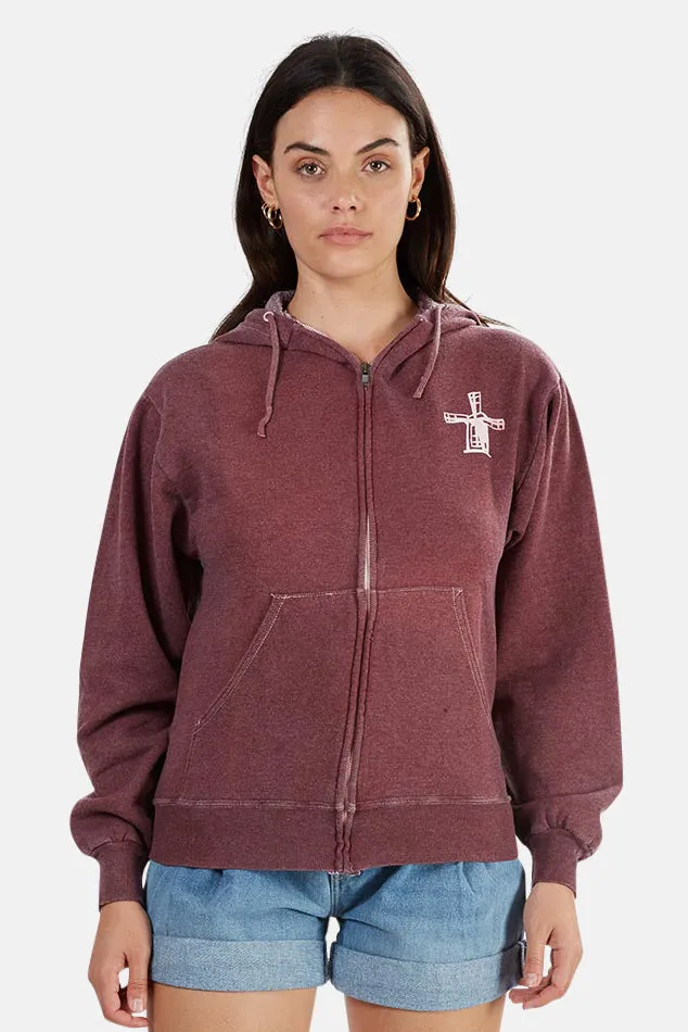 Been Here Forever Hoodie Maroon