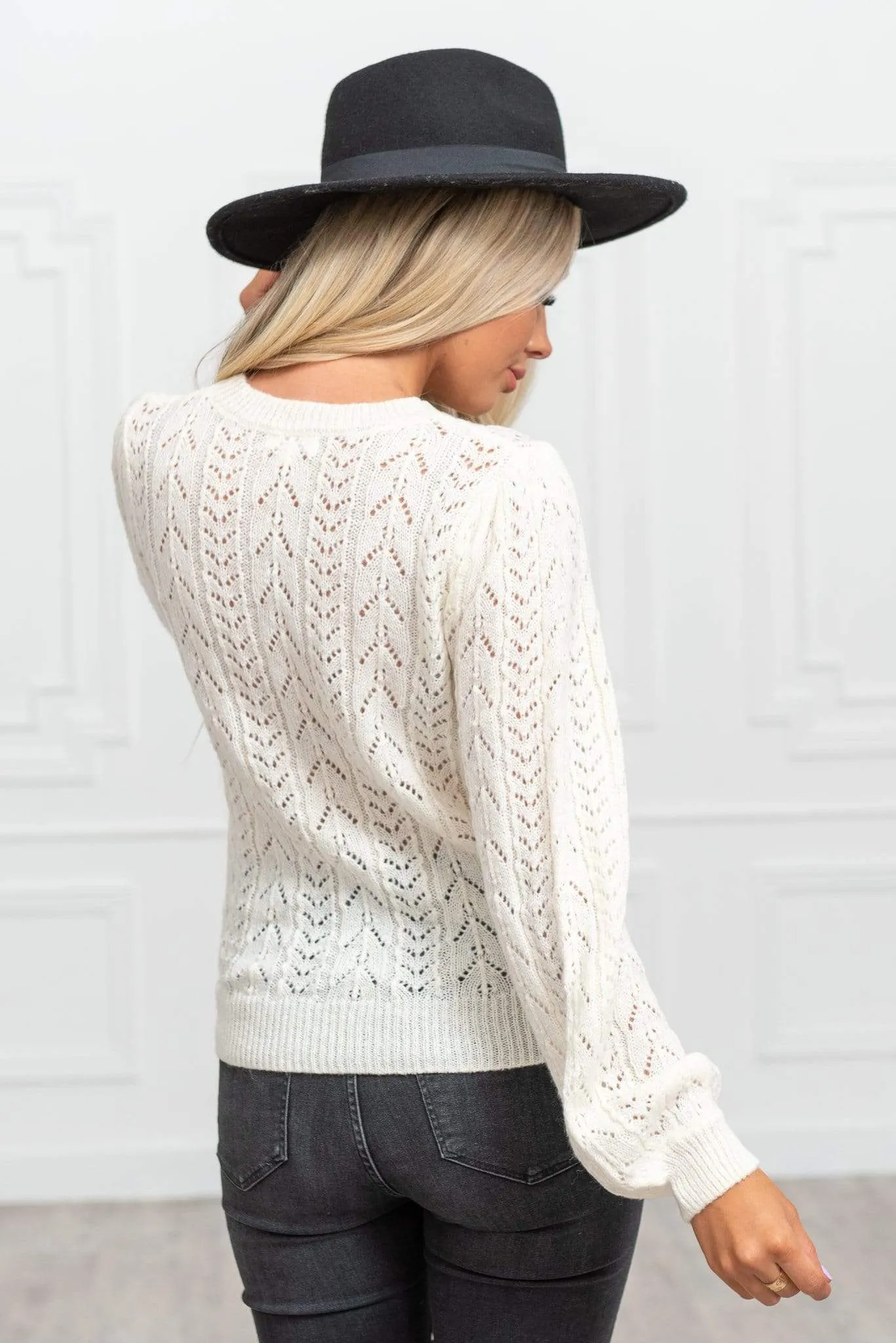 Belle Detailed Knit Sweater