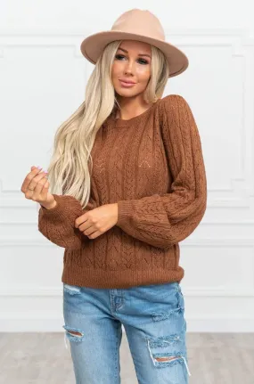 Belle Detailed Knit Sweater