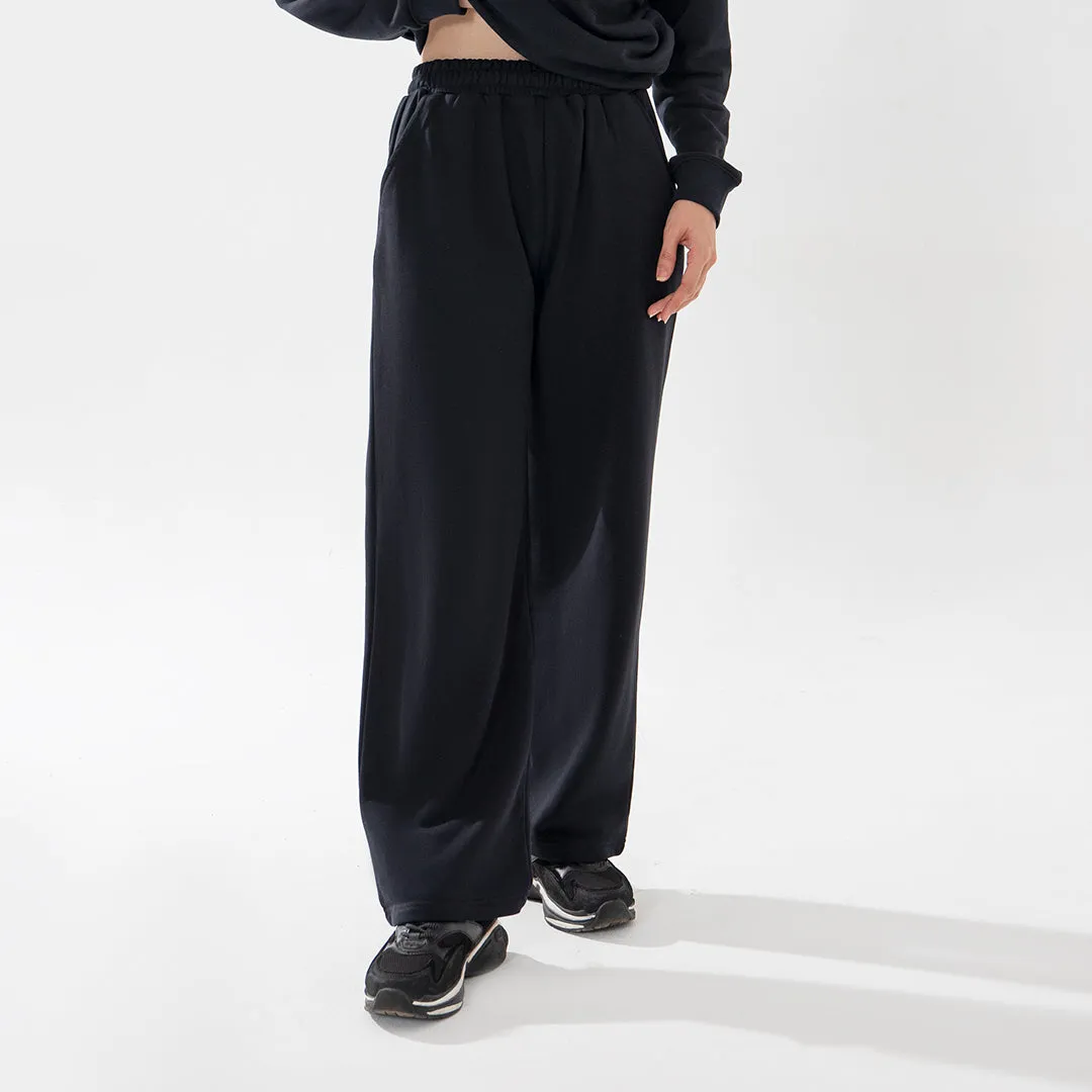 Black Wide Leg Trouser Unisex