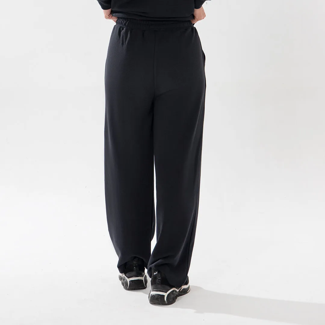 Black Wide Leg Trouser Unisex