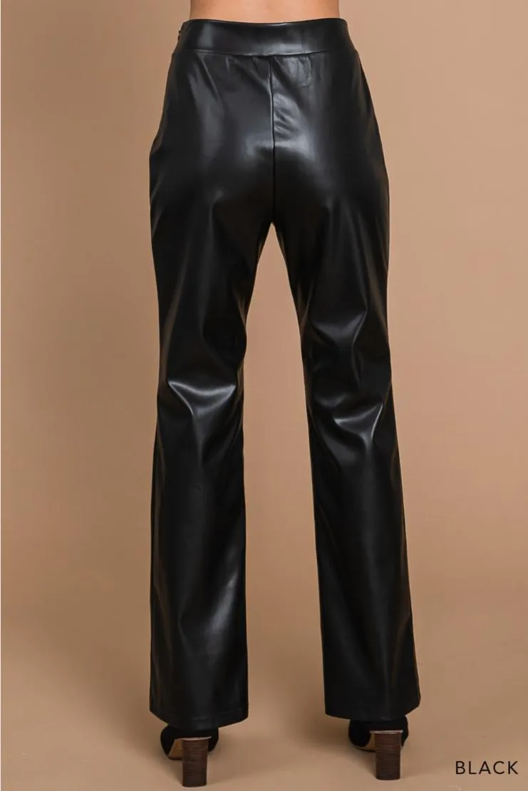 Bobby Faux Leather Pants