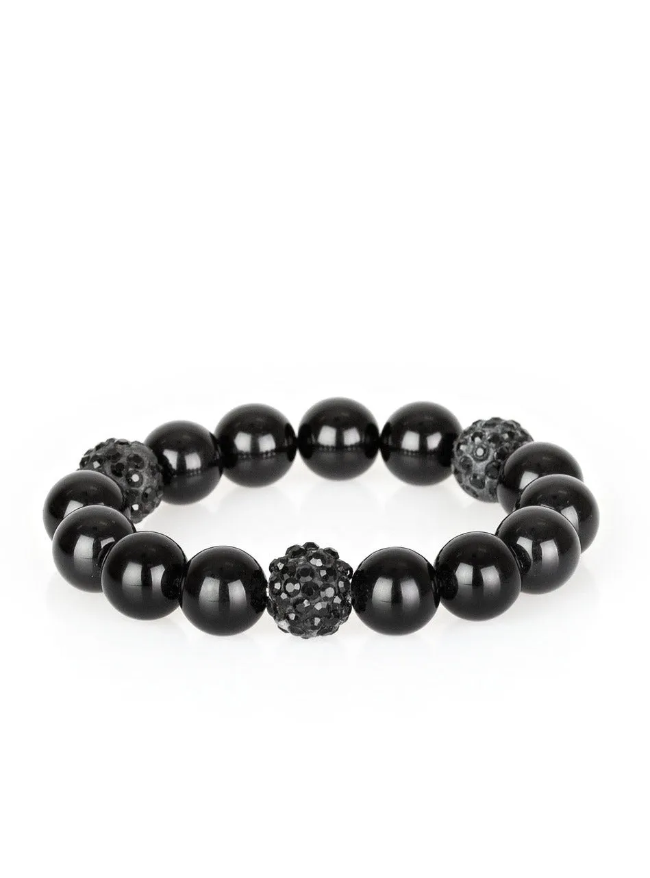 Cake Walk Black Bracelet