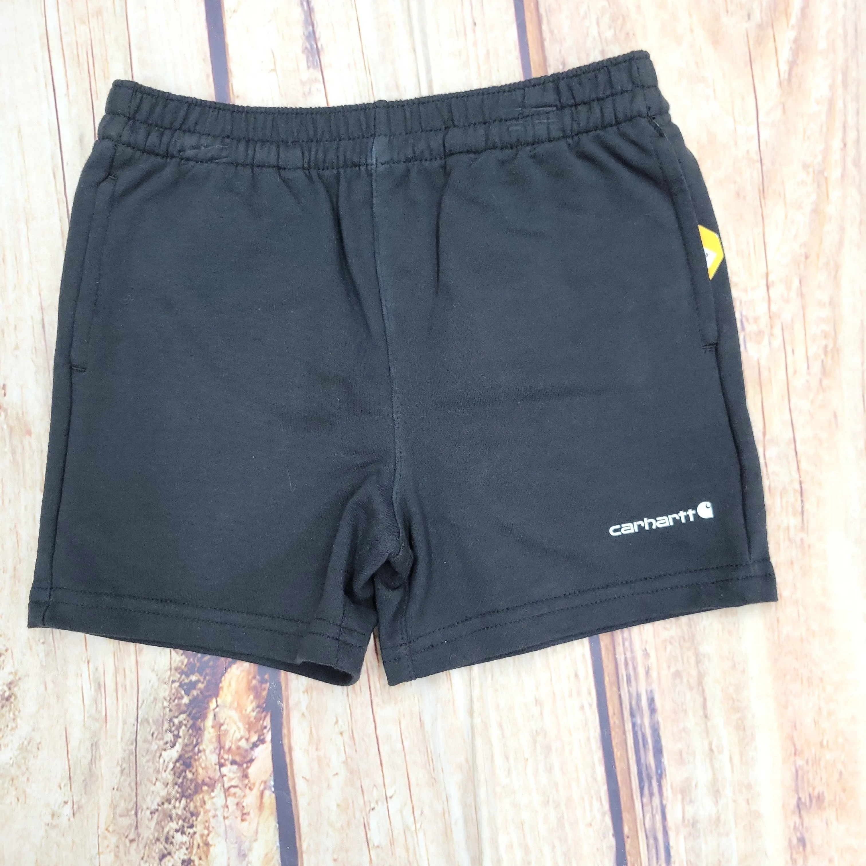 CARHARTT FRENCH TERRY WORK SHORT BLACK