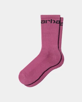 Carhartt Socks | Magenta / Black