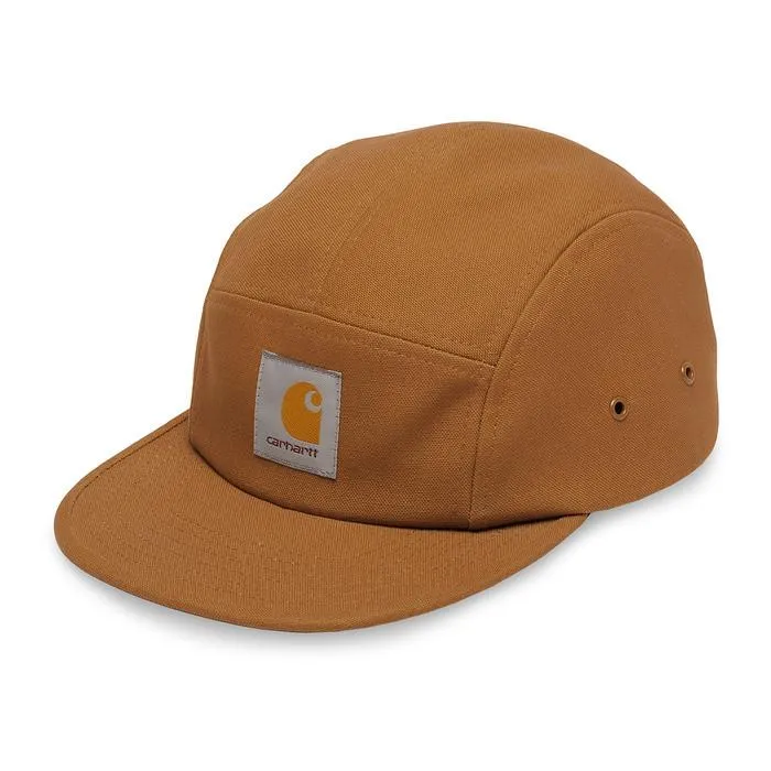 Carhartt WIP Backley 5 panel Snapback Cap - Hamilton Brown