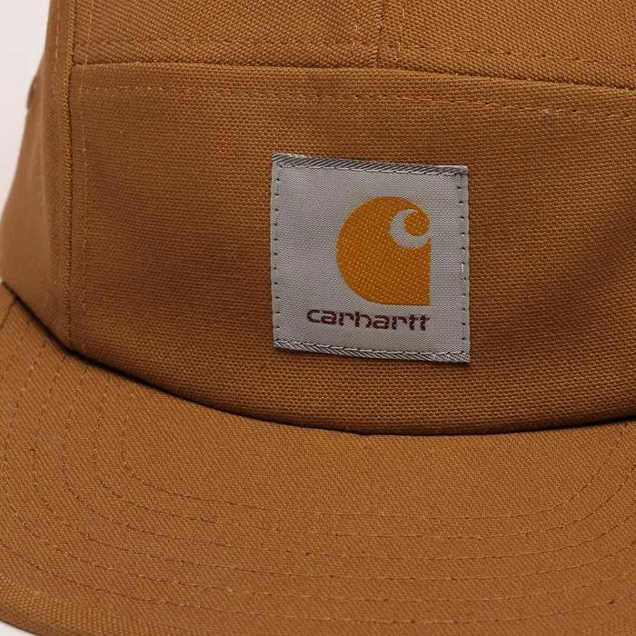 Carhartt WIP Backley 5 panel Snapback Cap - Hamilton Brown