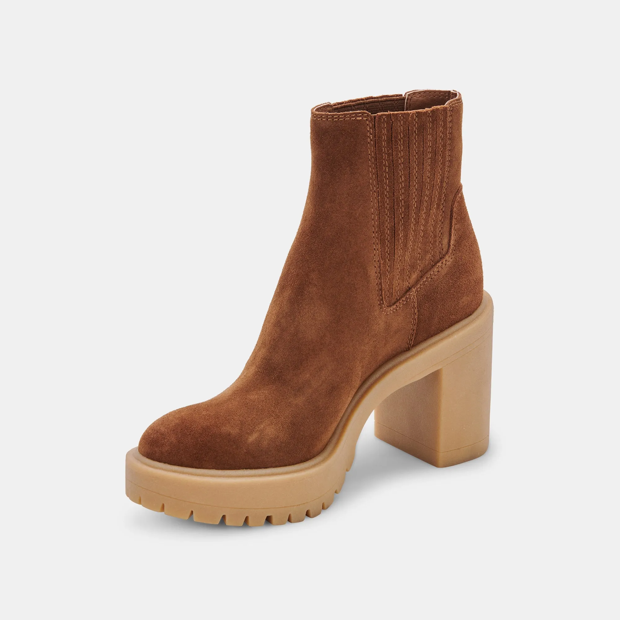 CASTER H2O BOOTIES CAMEL SUEDE