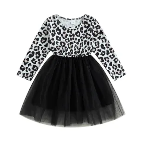 CHEETAH Tulle Dress