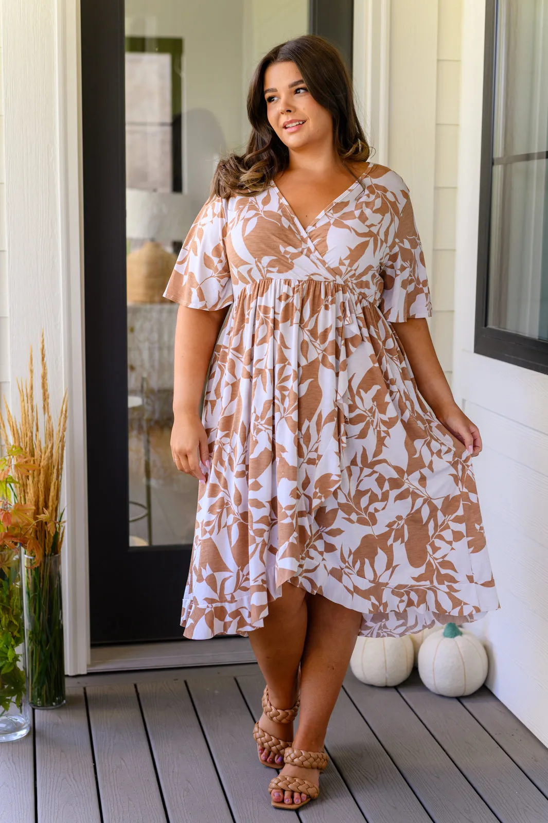 Conversation Starter Floral Faux Wrap Dress- USE CODE SPRING24 for 40% OFF!!!!