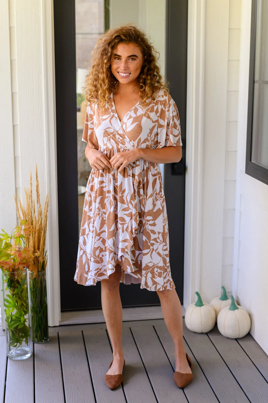 Conversation Starter Floral Faux Wrap Dress- USE CODE SPRING24 for 40% OFF!!!!