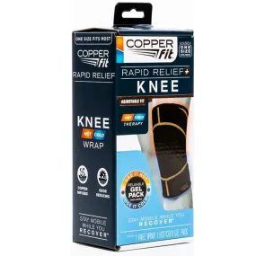 Copper Fit Rapid Relief Knee Wrap