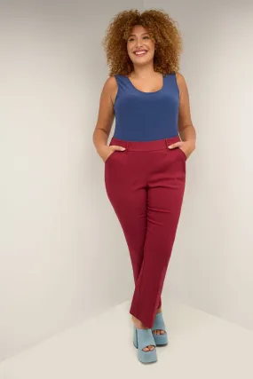 Curvy Pull-on Barely Bootcut Classic Pants