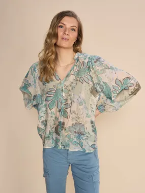 EISA SARASA BLOUSE (WASABI) - MOS MOSH