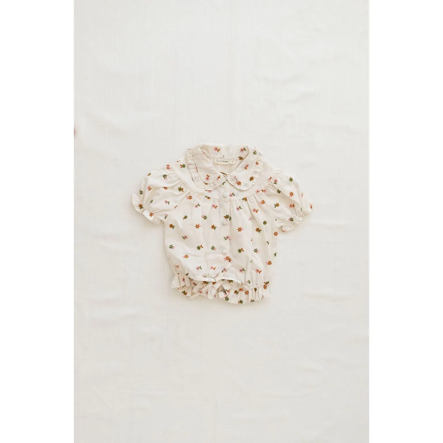 Eleanor Blouse - Embroidered Floral