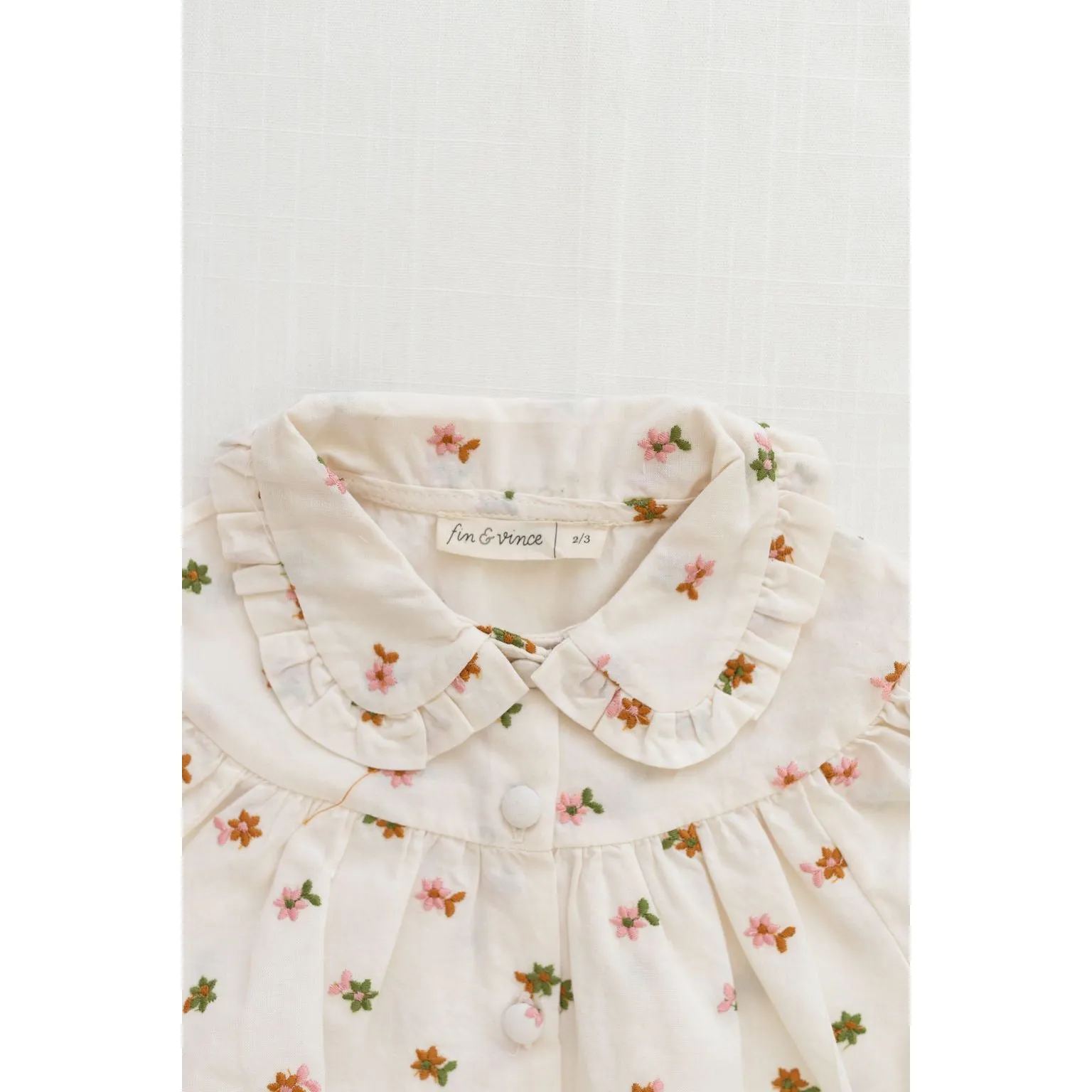 Eleanor Blouse - Embroidered Floral