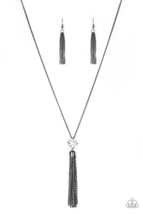 Five-Alarm FIREWORK - Black Necklace