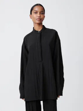 Frink Viscose Shirt in Black