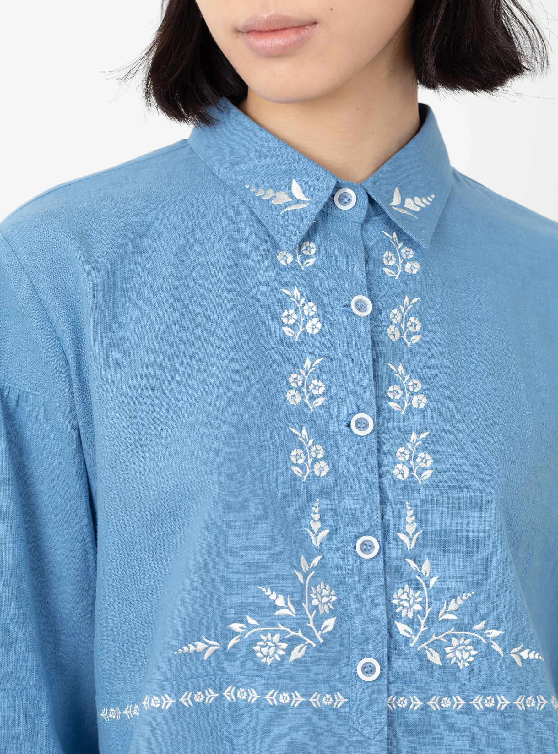 Harriet Shirt Blue Mist