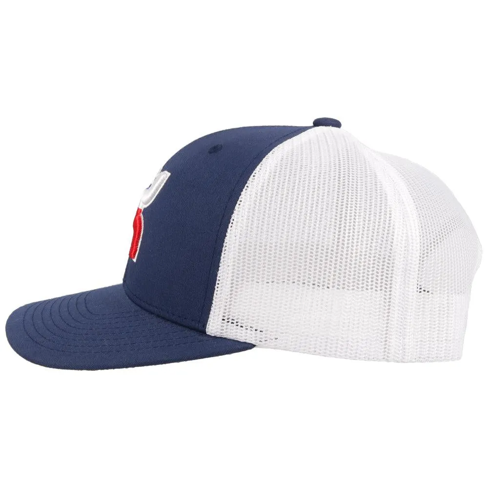 Hooey TEXICAN NAVY/WHITE HAT