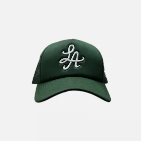 HOT ROD LA ESSENTIAL FOAM TRUCKER (FOREST GREEN)