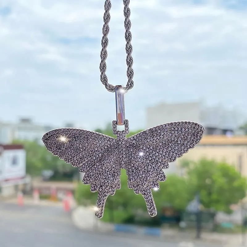 Icey Butterfly Pendant