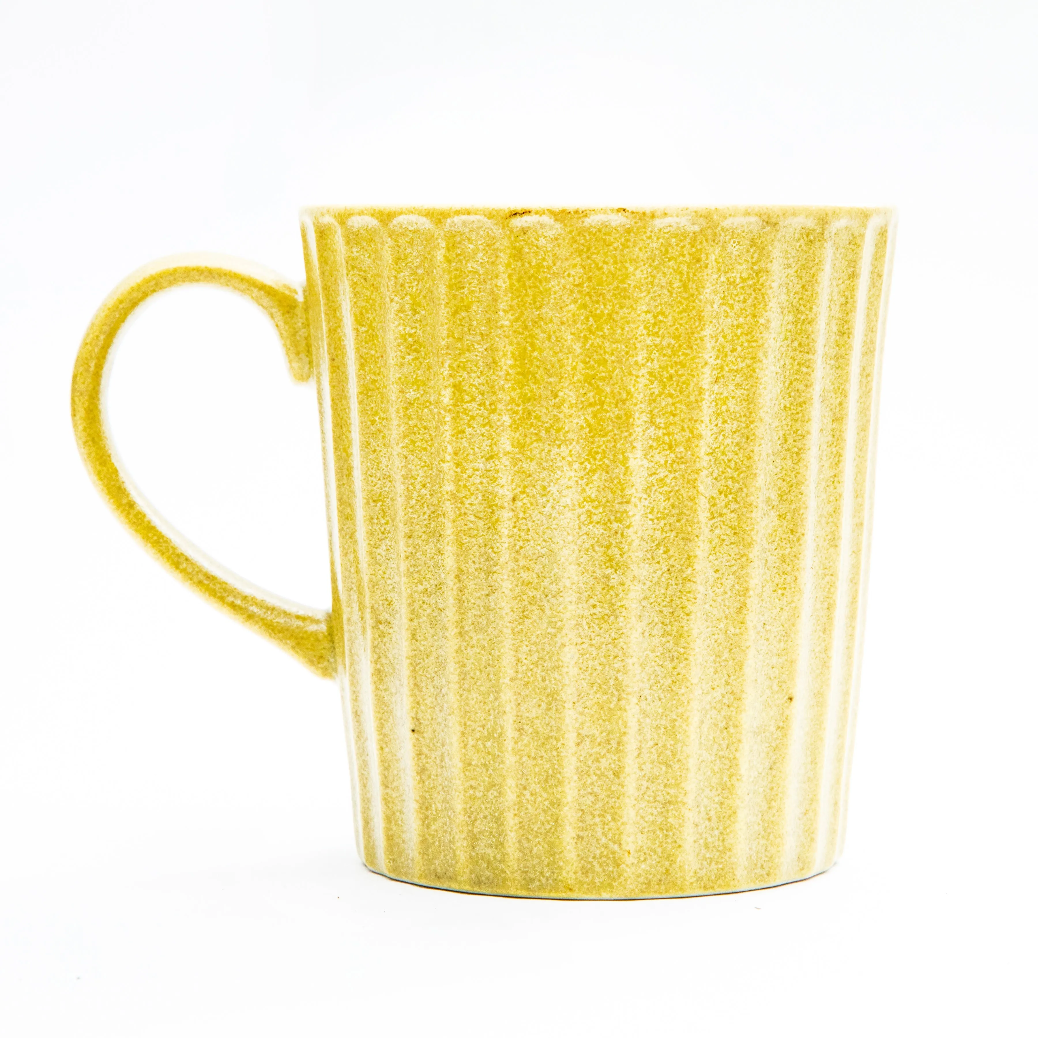 Japanese Sujibori Grownup Pinstripe Texture Color Mug