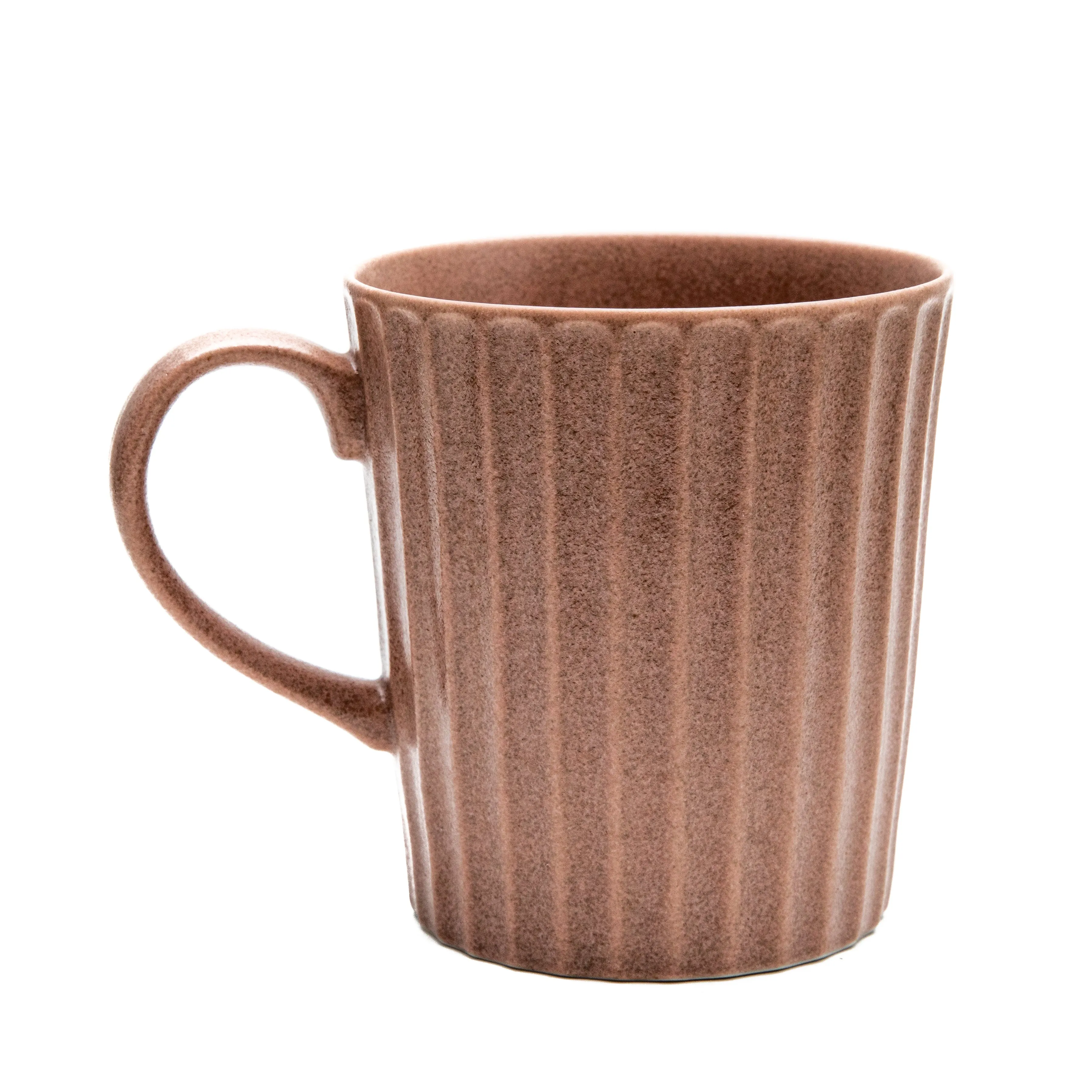 Japanese Sujibori Grownup Pinstripe Texture Color Mug