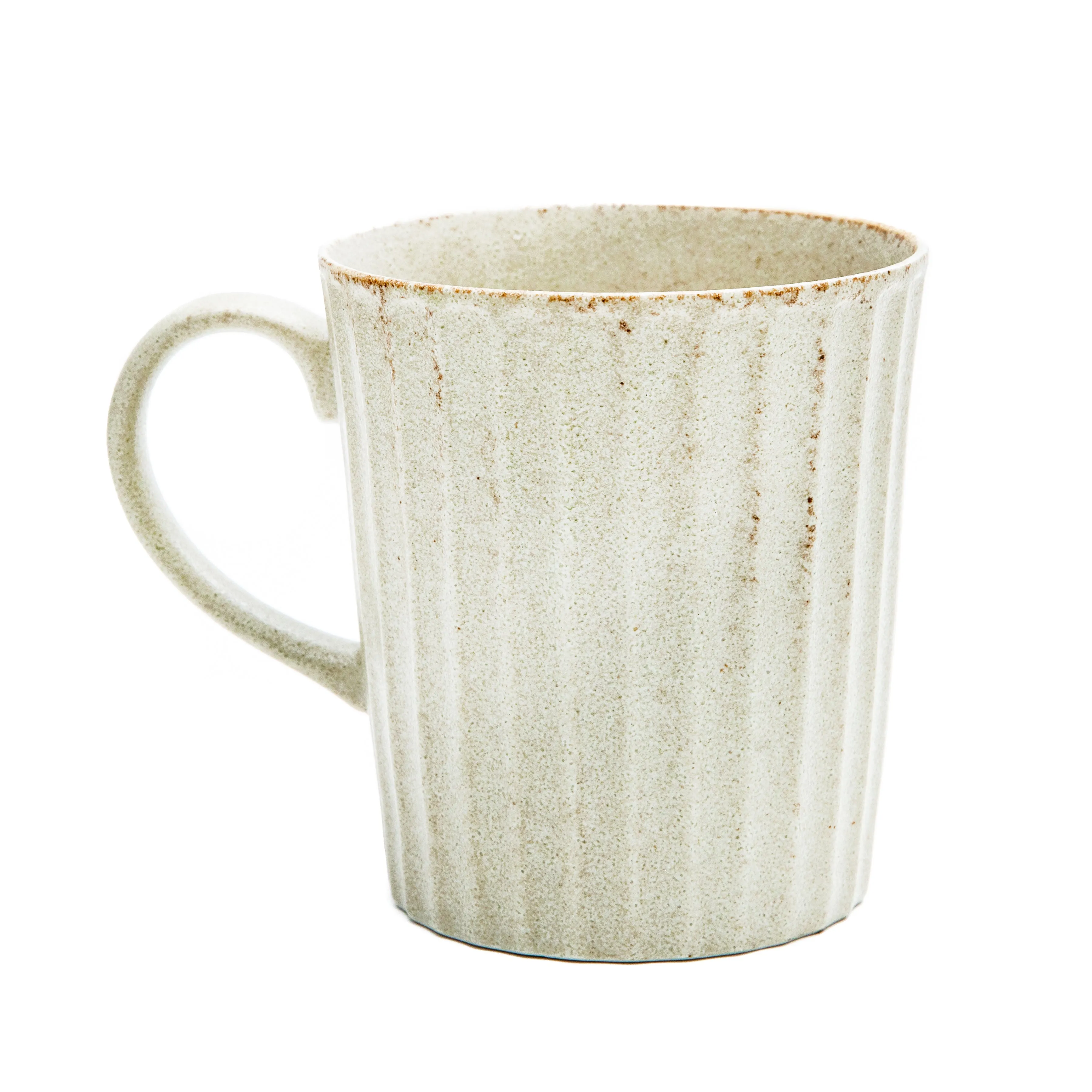 Japanese Sujibori Grownup Pinstripe Texture Color Mug