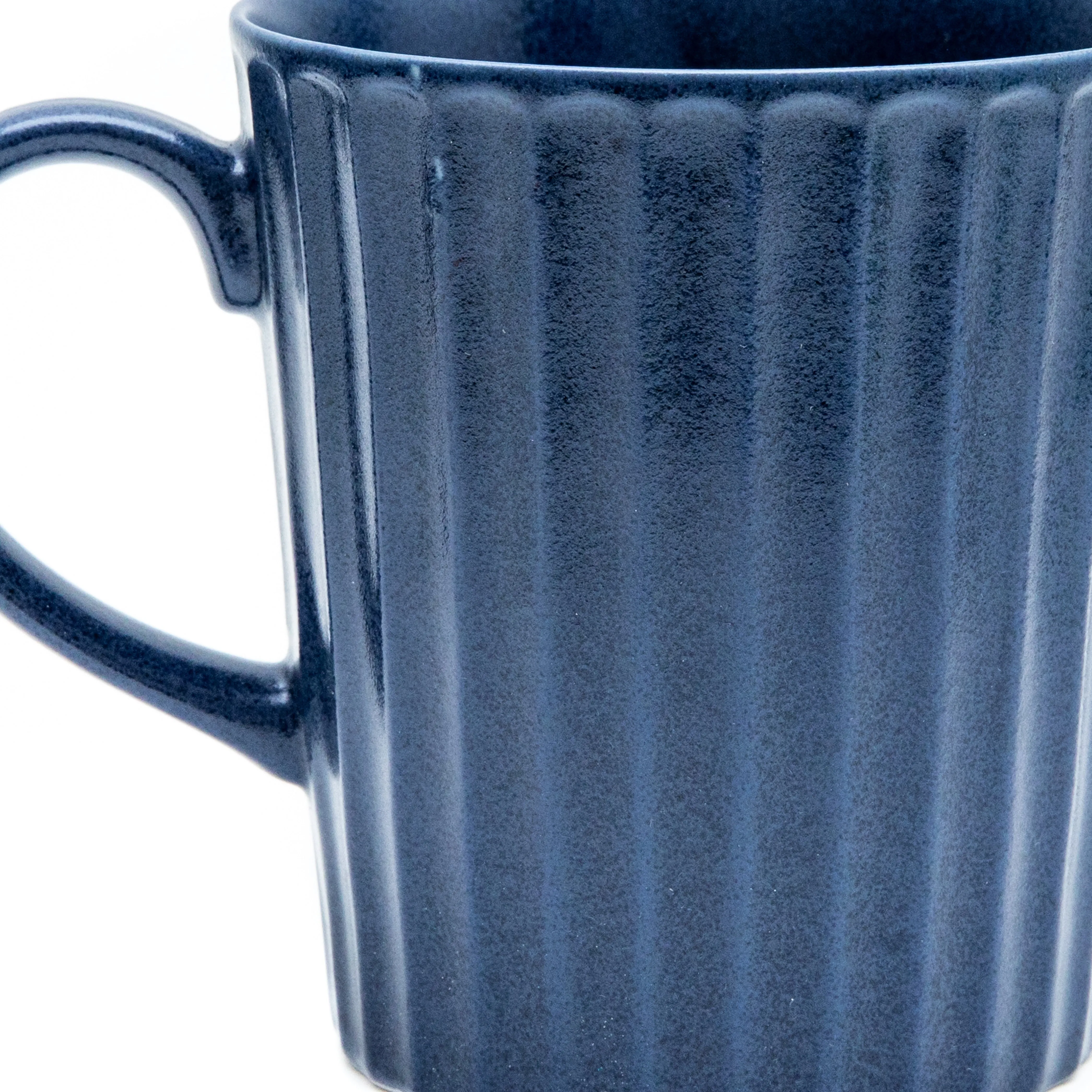 Japanese Sujibori Grownup Pinstripe Texture Color Mug