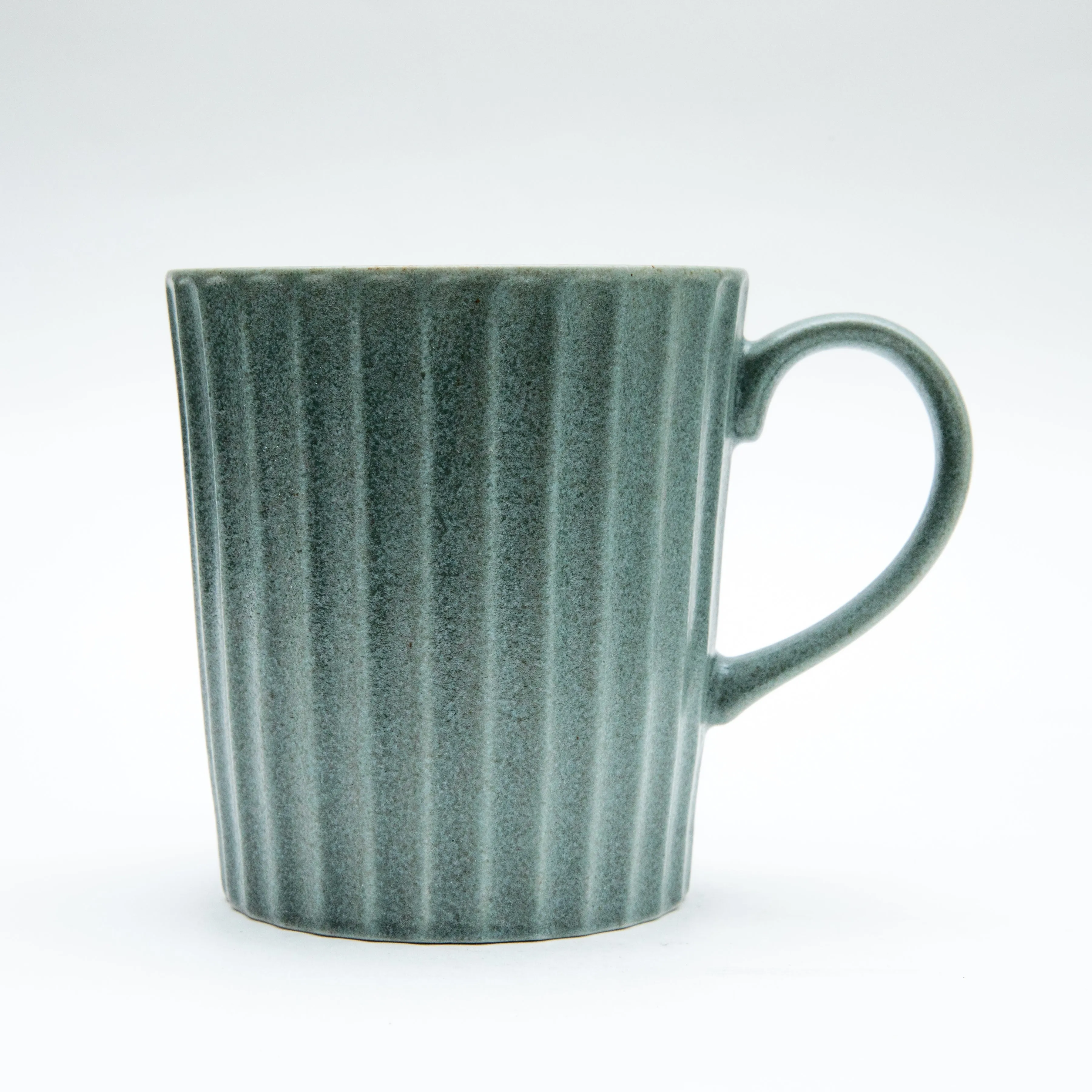 Japanese Sujibori Grownup Pinstripe Texture Color Mug