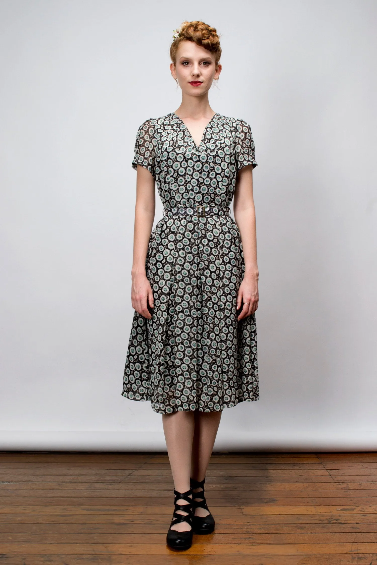 Jenna Wild Daisy Green Dress