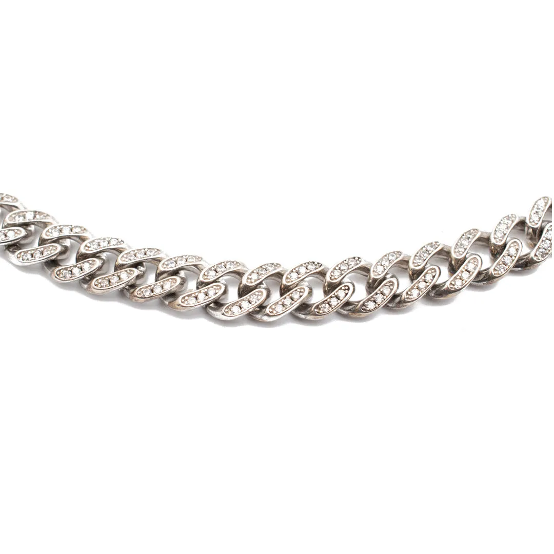 Ladies Sterling Silver Chain Necklace