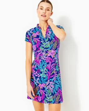 Lilly Pulitzer UPF 50  Luxletic Caicos Dress - Aegean Navy Calypso Coast