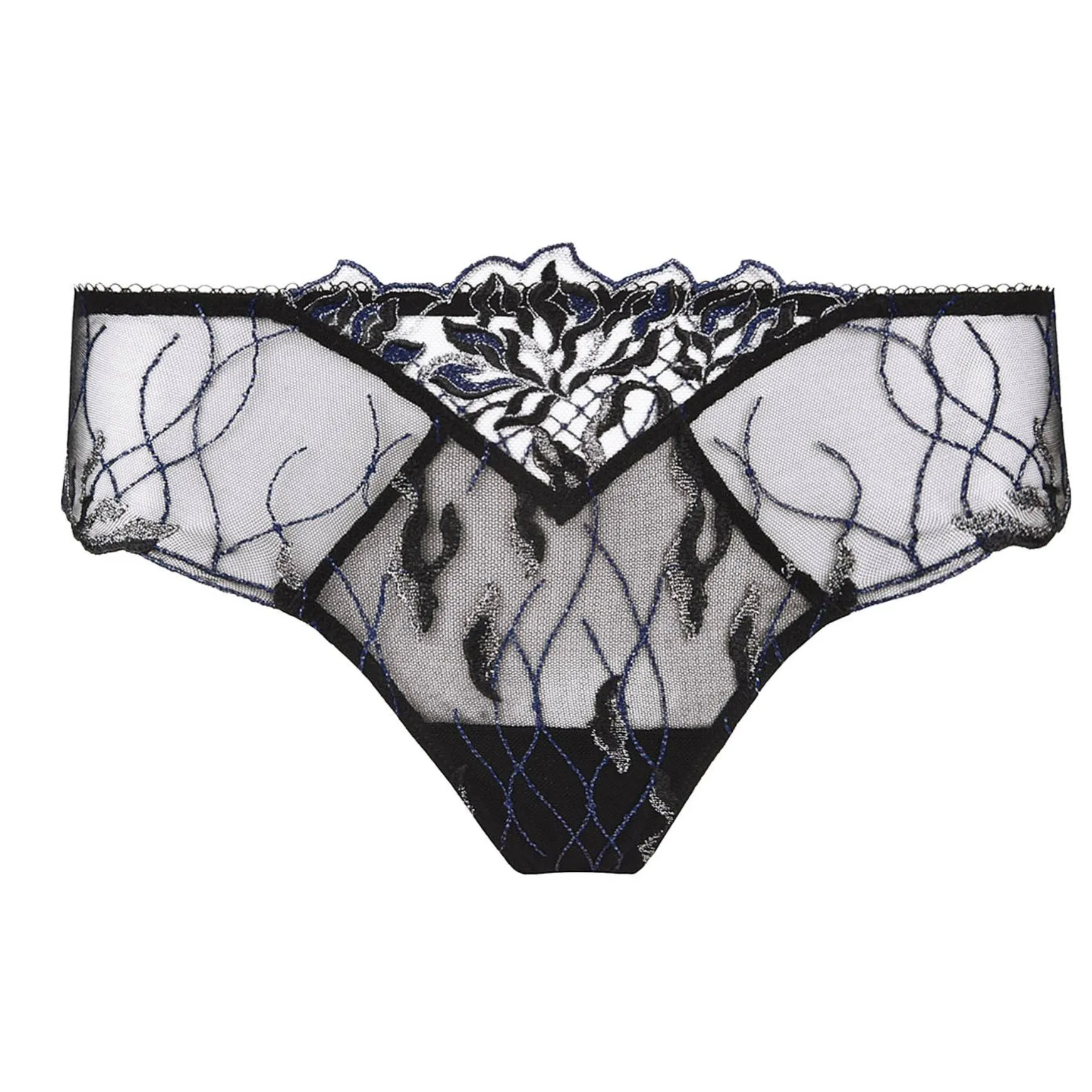 Lise Charmel Les Nuits Chics Thong  in Black ACH0035