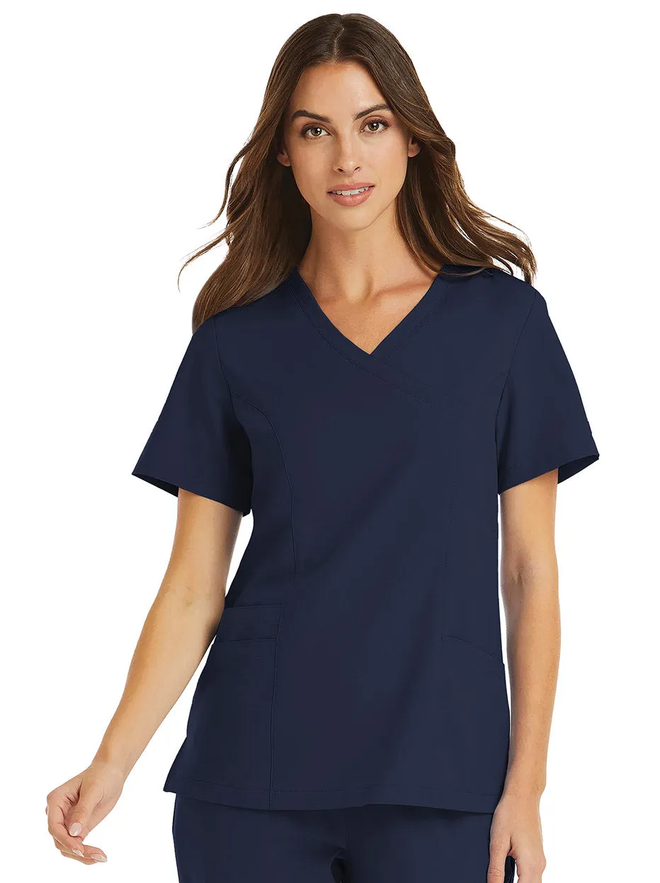 Maevn Momentum 5002 Mock-Wrap Top