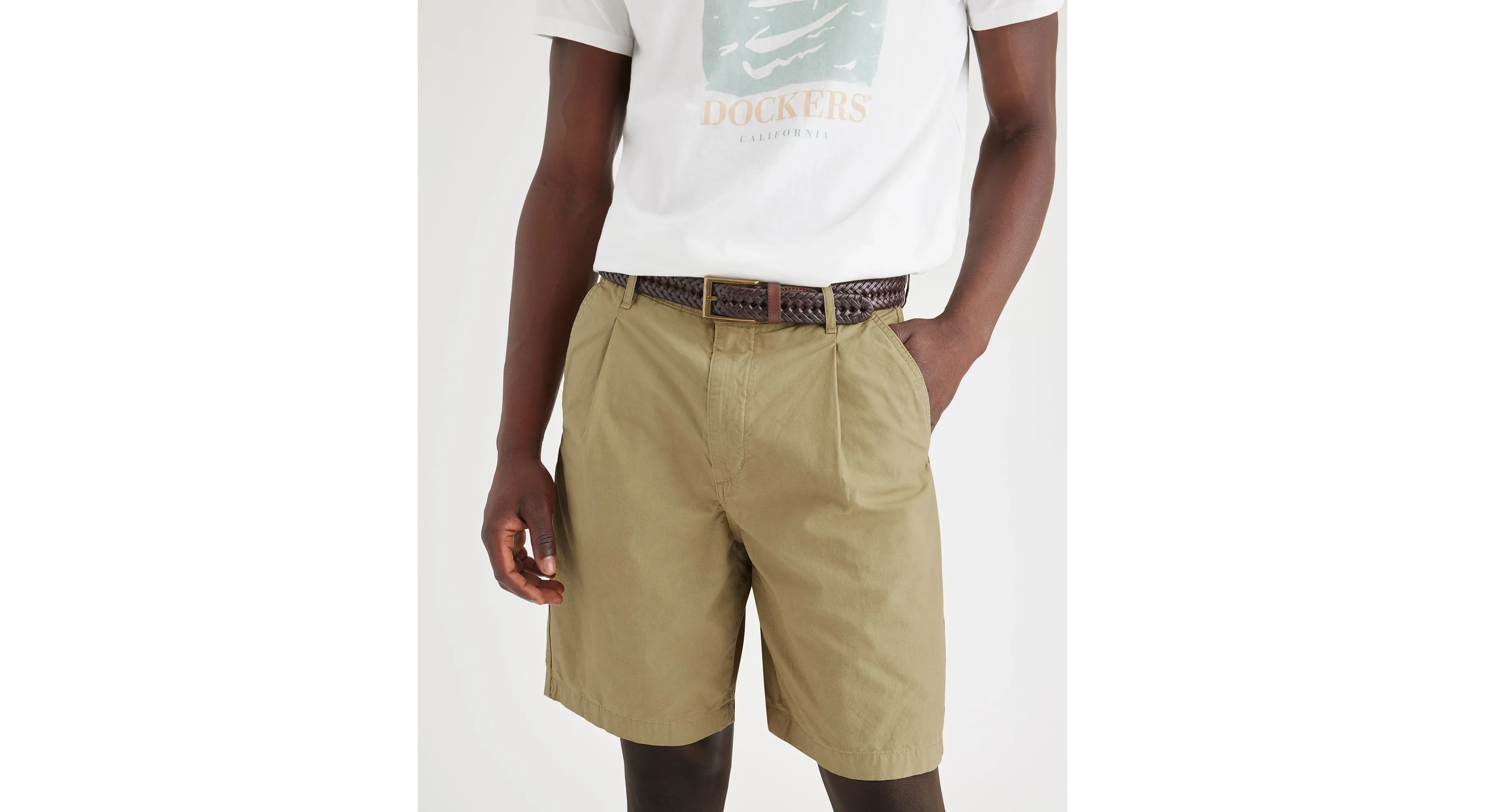 Men's Classic Fit Original Pleated Shorts